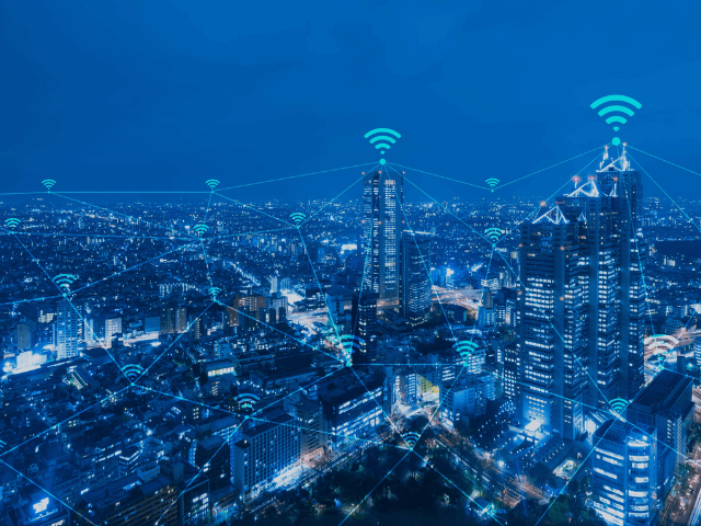 Connectivity through a city